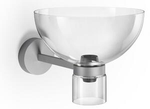 Applique da parete FLOS, Nocturne Bowl, dimmerabile, Metallizzato, Corridoio, Alluminio, Design