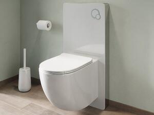 Pacchetto WC sospeso con Telaio decorativo Bianco lucido - JAVOINE