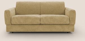 Happy Divano letto matrimoniale con materasso h18 cm in tessuto imperm
