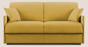 Evans Divano letto in morbido tessuto impermeabile T02 giallo