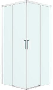 Oltens Breda box doccia 90x90 cm quadrato cromo lucida/vetro trasparente 20006100