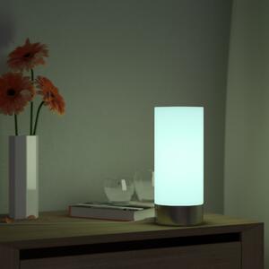 Lampada da tavolo con lampadina inclusa LED stile pop bianco caldo dimmerabile Tee verde touch