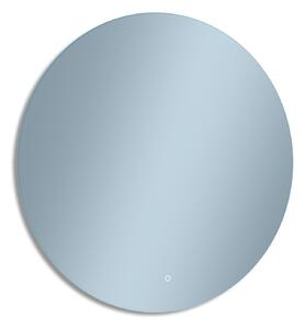 Venti Koło Led specchio 80x80 cm rotonda con illuminazione argento 5907459662283
