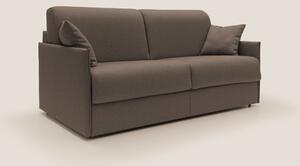 Divano Letto 2 Posti 149x90x96 cm in Tessuto Marrone