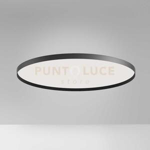 Acelia p/s - plafoniera led nero 3000-4000k 6700-6900lm 76w dimmer