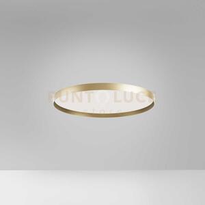 Acelia p/m - plafoniera led oro 3000-4000 k 2200-2300lm 40w d.50cm 