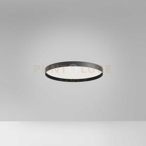 Acelia p/p - plafoniera led nero 3000k-4000k 2000-2100lm 30w d.40cm