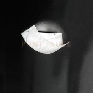 Agnese p/p lampada da soffitto in vetro decorato e metallo 3 luci a