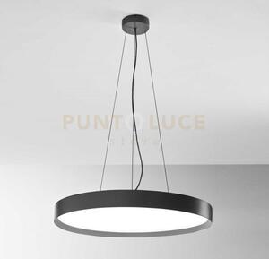Ava s/m - lampadario a sospensione nero a led 3000-4000k 8400-8800