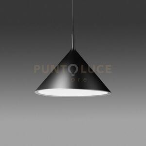 Barbie s/g - lampadario a sospensione in alluminio nero/bianco opac