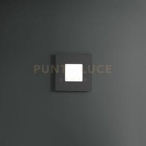 Bilde p/p - plafoniera colore nero a led 3000k 2500lm 25w dimmerabi