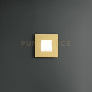 Bilde p/p - plafoniera colore oro opaco a led 3000k 2500lm 25w dimm