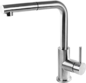 Omnires Albany rubinetto da cucina verticale inox AB1455IN
