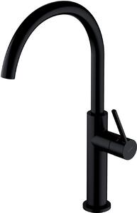 Omnires Tula rubinetto da cucina verticale nero TL6050BL