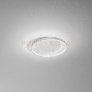 Christine p/p plafoniera led 3000k 2600lm 40w in lluminio e metacri