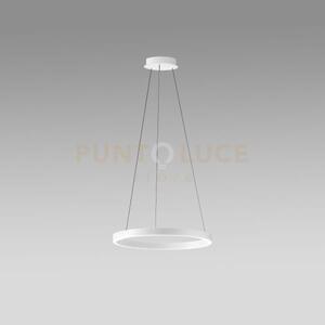 Criseide s/p - lampadario a sospensione bianco 1 luce led 3000k 320