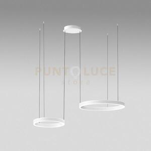 Criseide s/2d - lampadario a sospensione 2 luci led 3000k 3200lm 60