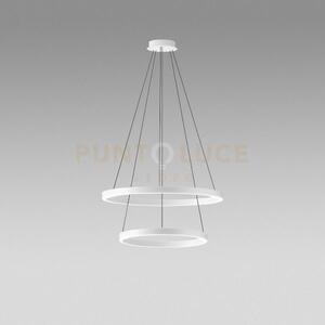 Criseide s/2p - lampadario a sospensione 2 luci bianco a led 3000k 