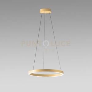 Criseide s/g - lampadario a sospensione oro 1 luce led 3000k 4200l