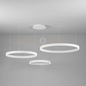 Criseide ss/3d - lampadario a sospensione 3 luci bianco a led 3000k