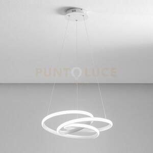 Diva s/s - lampadario a sospensione colore bianco a led 3000k 4800l
