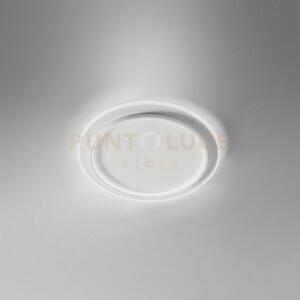 Dharma p/p plafoniera led 2700lm 3000k 40w ip20 colore bianco d.45cm