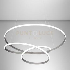 Diva s/g - lampadario a sospensione colore titanio a led 3000k 2350