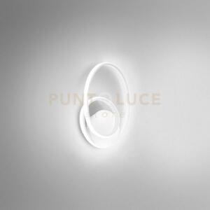 Diva a - applique led bianco in alluminio dimmerabile 3000k 1470lm 20w
