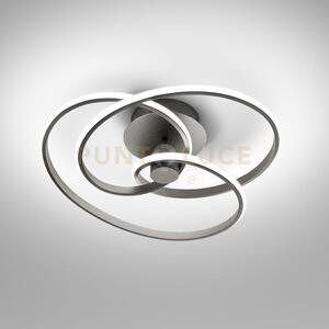 Diva p/p - plafoniera colore titanio a led 3000k 2500lm 40w dimmera