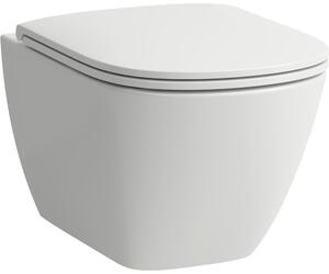 Laufen Lua vaso wc con copriwater a discesa lenta sospeso senza brida bianco lucida H8660800000001