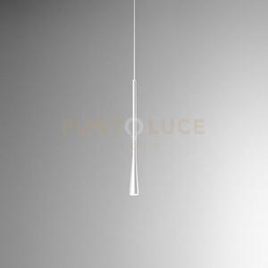 Dafne s/p - sospensione bianca in alluminio a led 213lm 3000k 7w 1 