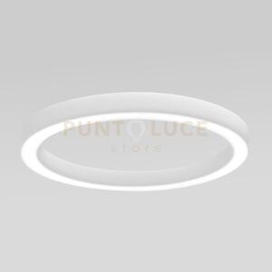 Flor p/s - plafoniera colore bianco a led 3000k 6300lm 80w dimmera