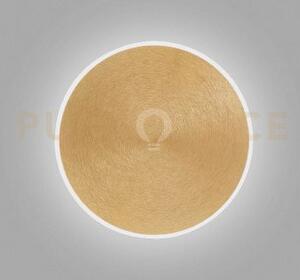 Fortuna a/g - applique a parete oro 28w 2270lm 3000k dimmerabile d