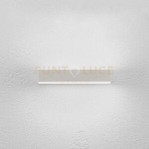 Gap511c- applique led 3000k 2601lm 24w 38,6cm ip20 alluminio bianco