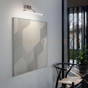 Gap450n- applique a parete in metallo nickel satinato a led 4000k 5