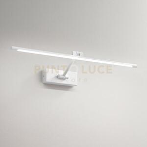 Gap441c- applique a parete in metallo bianco opaco a led 3000k 473l
