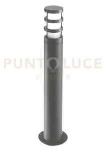 Ges022- paletto da esterno colore grigio antracite 1 luce attcco e2
