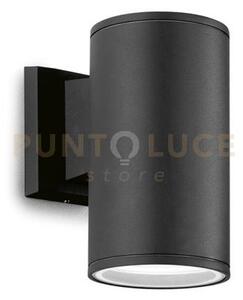 Ges1003- applique in alluminio 1 luce attacco e27 colore grigio ant