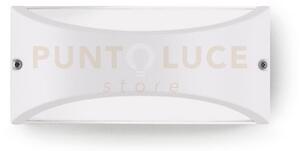 Ges1030- applique in alluminio a led 4000k 10w 550lm ip54 22x10cm b