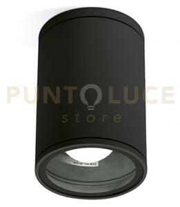 Ges1000- plafoniera alluminio grigio antracite 1 luce attacco e27 ip65