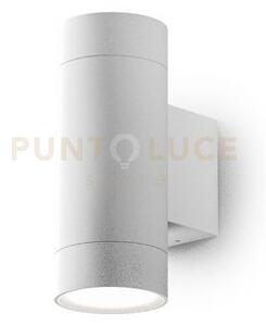 Ges1064- applique 1 luce attcaco gu10 colore bianco in alluminio ip