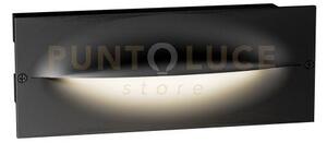 Ges2001n- segnapassi led 4000k 561lm 13w ip65 ad incasso colore gri