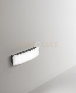 Ges150- segnapassi led 4000k 600lm 7w grigio antracite in policarbo