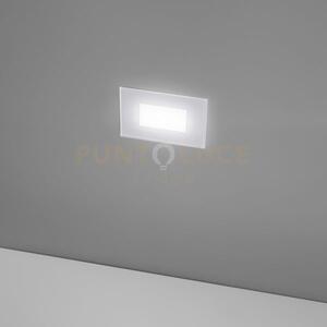 Ges2040- segnapassi ad incasso led 3000-4000-6000k 320-400-380lm 4