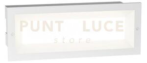 Ges1190c- segnapassi incasso led 3000k 587lm 13w colore bianco