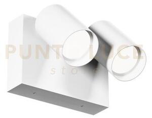 Ges2073- applique faretto orientabile 2 luci a led 3000-4000-6500k 