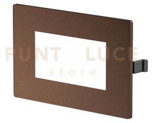 Ges2132- segnapassi policarbonato marrone a led 3000-4000-5000k 203