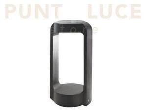 Ges450- paletto in alluminio grigio antracite ip65 a led 4000k 1200
