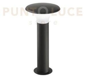 Ges511- paletto in alluminio grigio antracite 1 luce attacco e27 ip