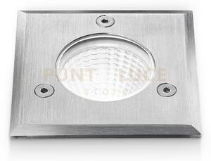 Ges545- segnapassi in alluminio e acciaio aisi 306 led 4000k 785lm